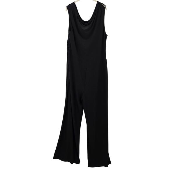 Free People Yumi Kim Maternity Virginia Jumpsuit Black 1X New with Tag - Picture 13 of 16